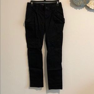 City women black cargo pants size 160